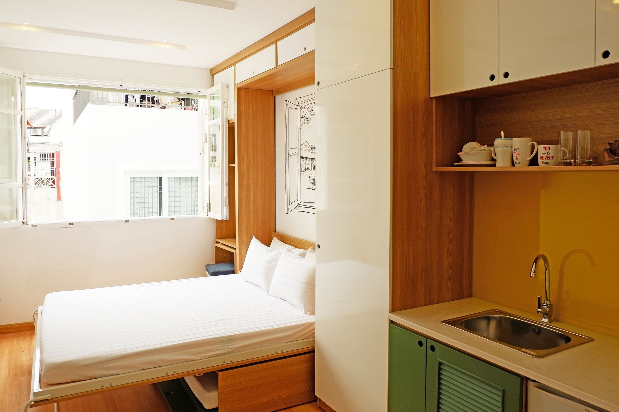 호치민 Saigon Corner House 아파트 외부 사진